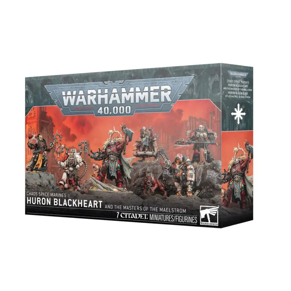 Warhammer 40,000 Chaos Space Marines: Huron Blackheart and the Masters of the Maelstrom - Miniatures Games