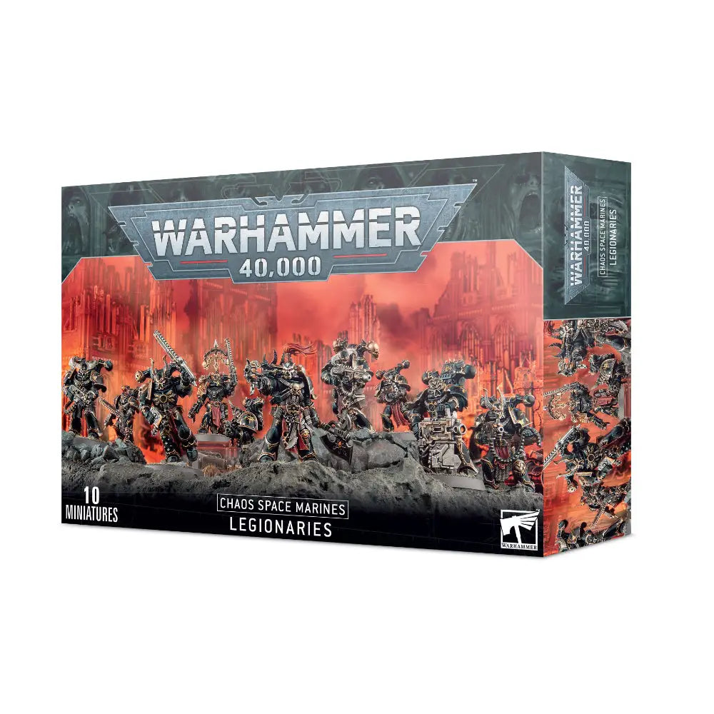 Warhammer 40,000 Chaos Space Marines: Legionaries - Miniatures Games