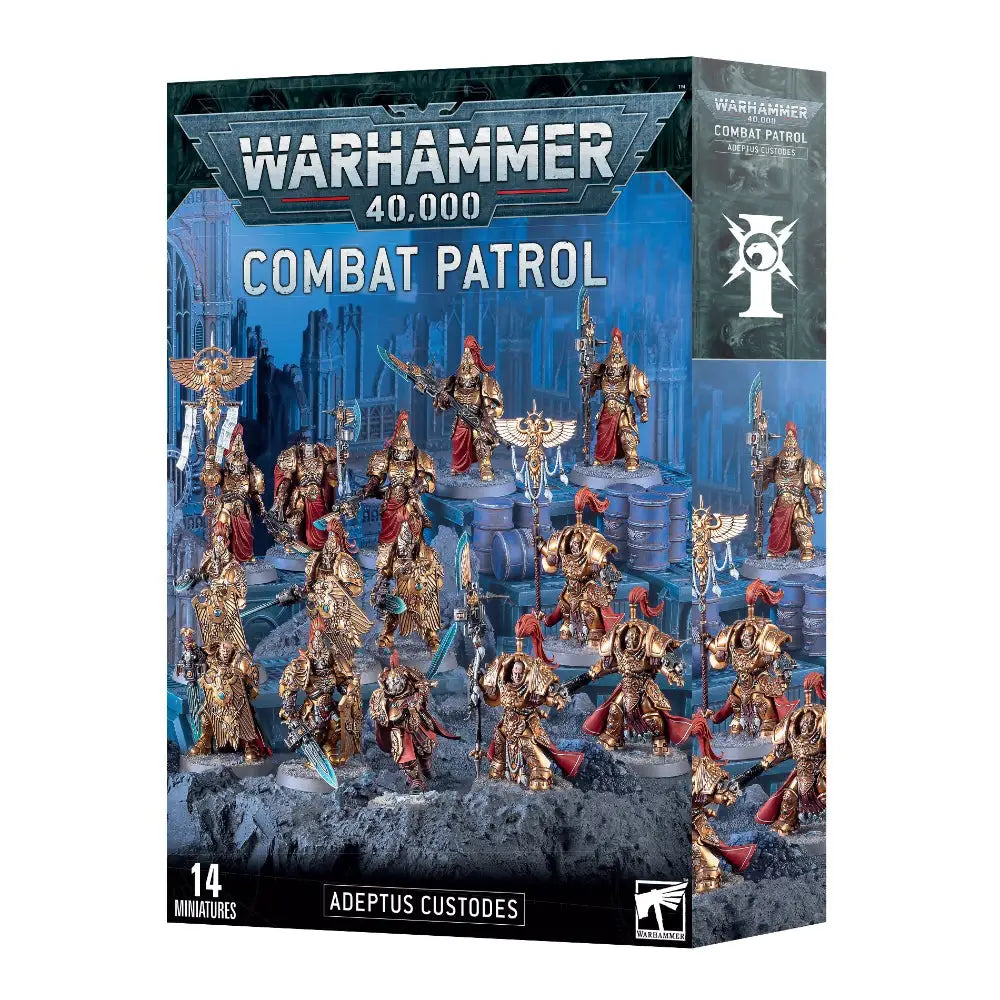 Warhammer 40,000 Combat Patrol: Adeptus Custodes - Miniatures Games