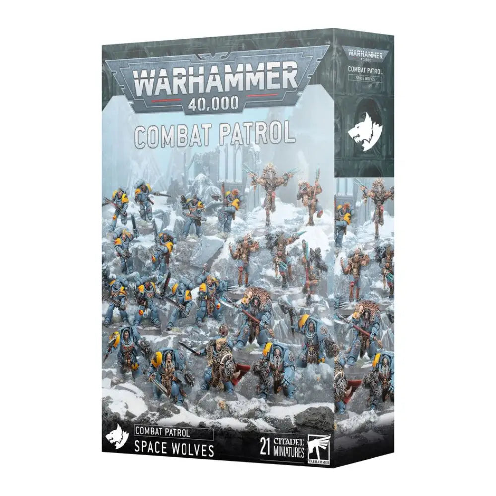 Warhammer 40,000 Combat Patrol: Space Wolves - Miniatures Games