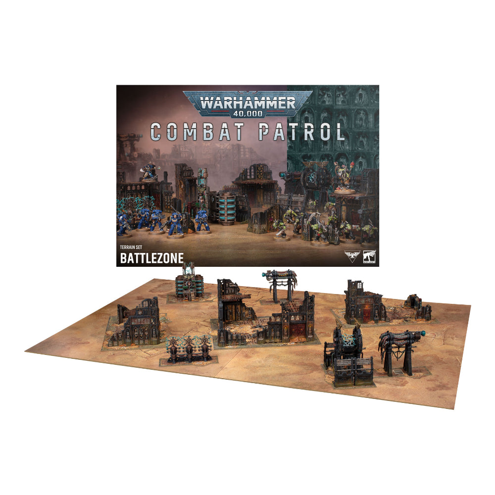 Warhammer 40,000 Combat Patrol Terrain Set Battlezone - Miniatures Games