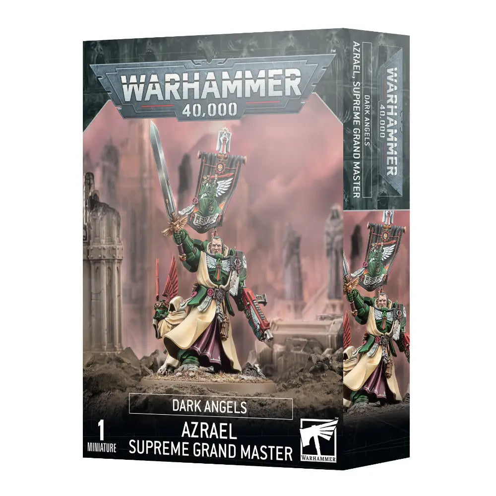 Warhammer 40,000 Dark Angels: Azrael Supreme Grand Master - Miniatures Games