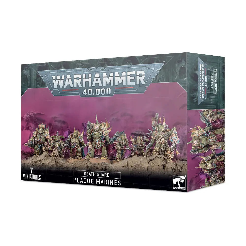 Warhammer 40,000 Death Guard: Plague Marines - Miniatures Games