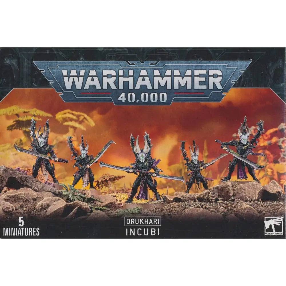 Warhammer 40,000 Drukhari: Incubi - Miniatures Games