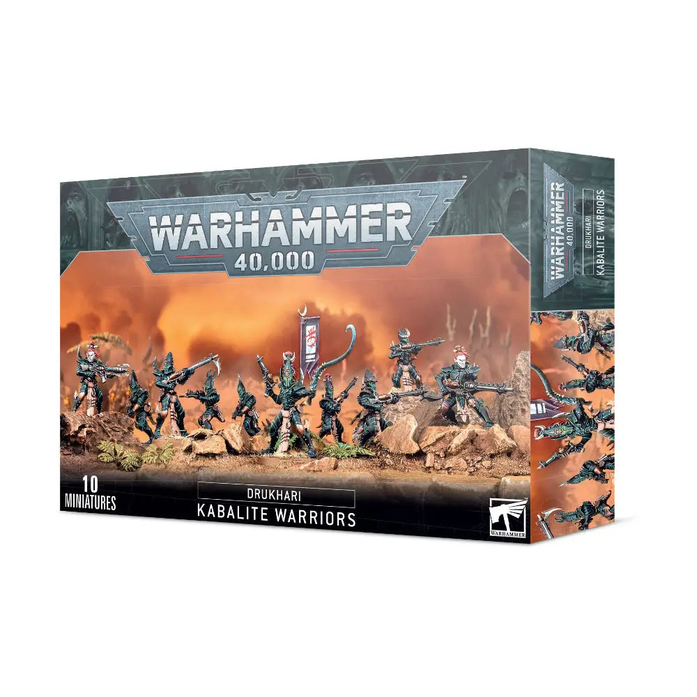 Warhammer 40,000 Drukhari: Kabalite Warriors - Miniatures Games