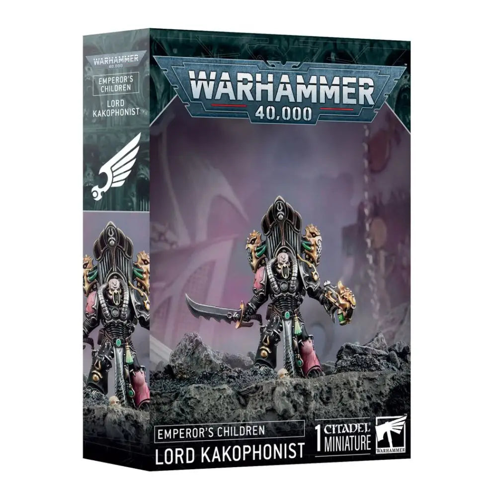 Warhammer 40,000 Emperor’s Children: Lord Kakophonist - Miniatures Games