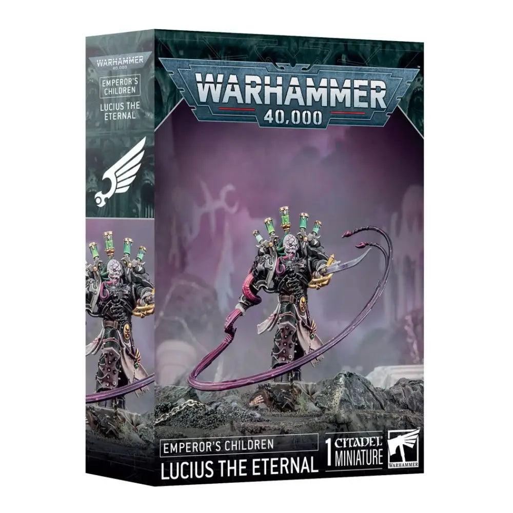 Warhammer 40,000 Emperor’s Children: Lucius The Eternal - Miniatures Games