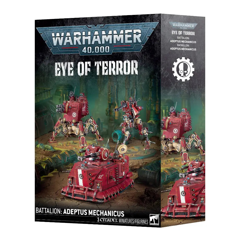 Warhammer 40,000 Eye of Terror Battalion Adeptus Mechanicus - Miniatures Games