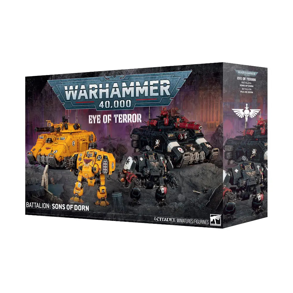 Warhammer 40,000 Eye of Terror Battalion Sons of Dorn - Miniatures Games