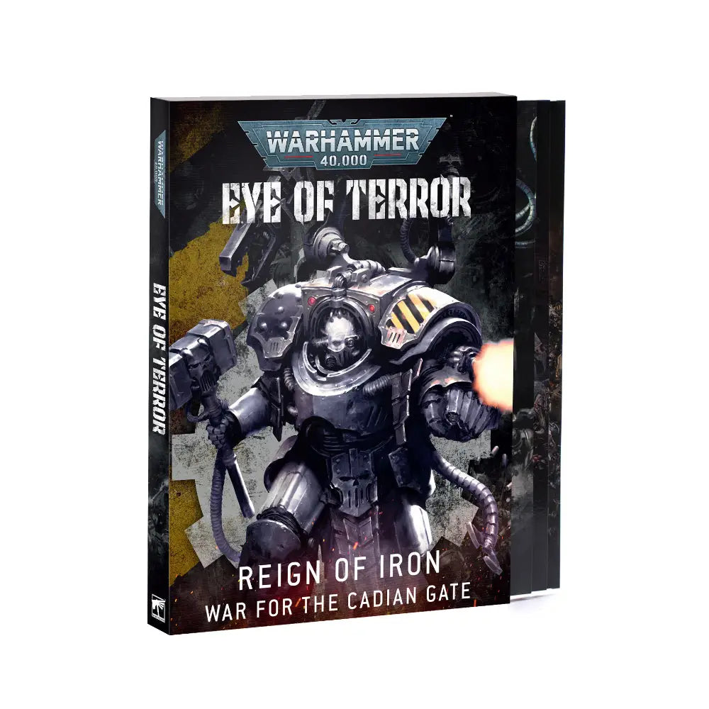 Warhammer 40,000 Eye of Terror Reign of Iron War for the Cadian Gate Book Set - Miniatures Games