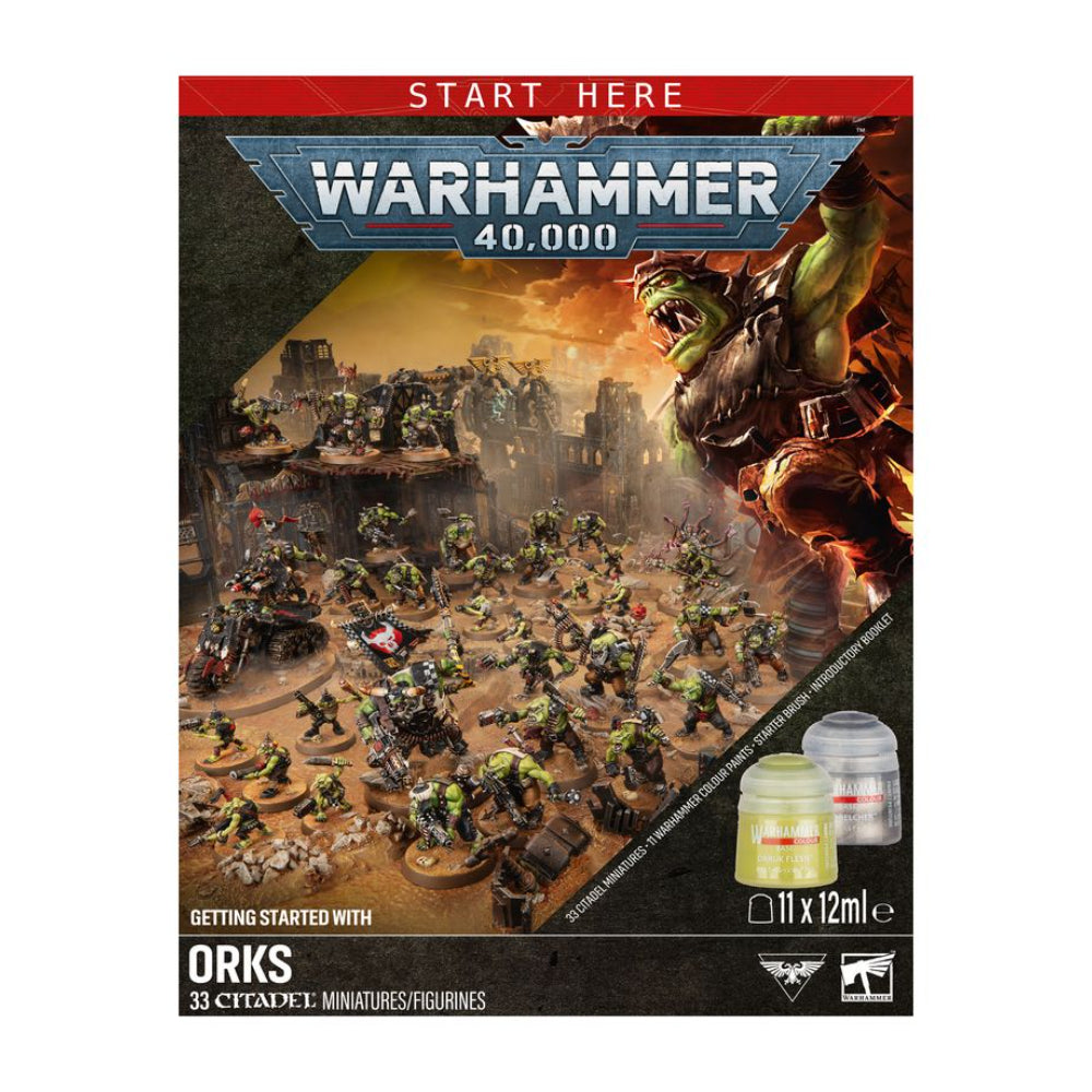 Warhammer 40,000 Getting Started: Orks - Miniatures Games