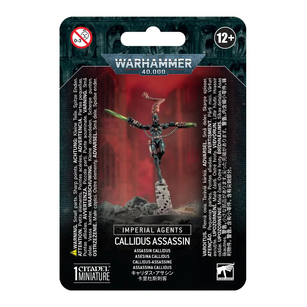Warhammer 40,000 Imperial Agents: Callidus Assassin - Miniatures Games