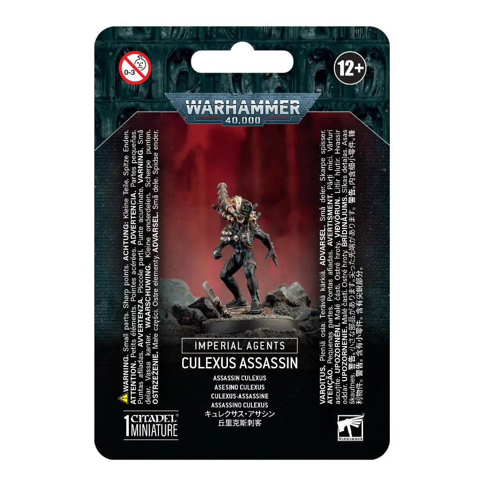Warhammer 40,000 Imperial Agents: Culexus Assassin Games Workshop