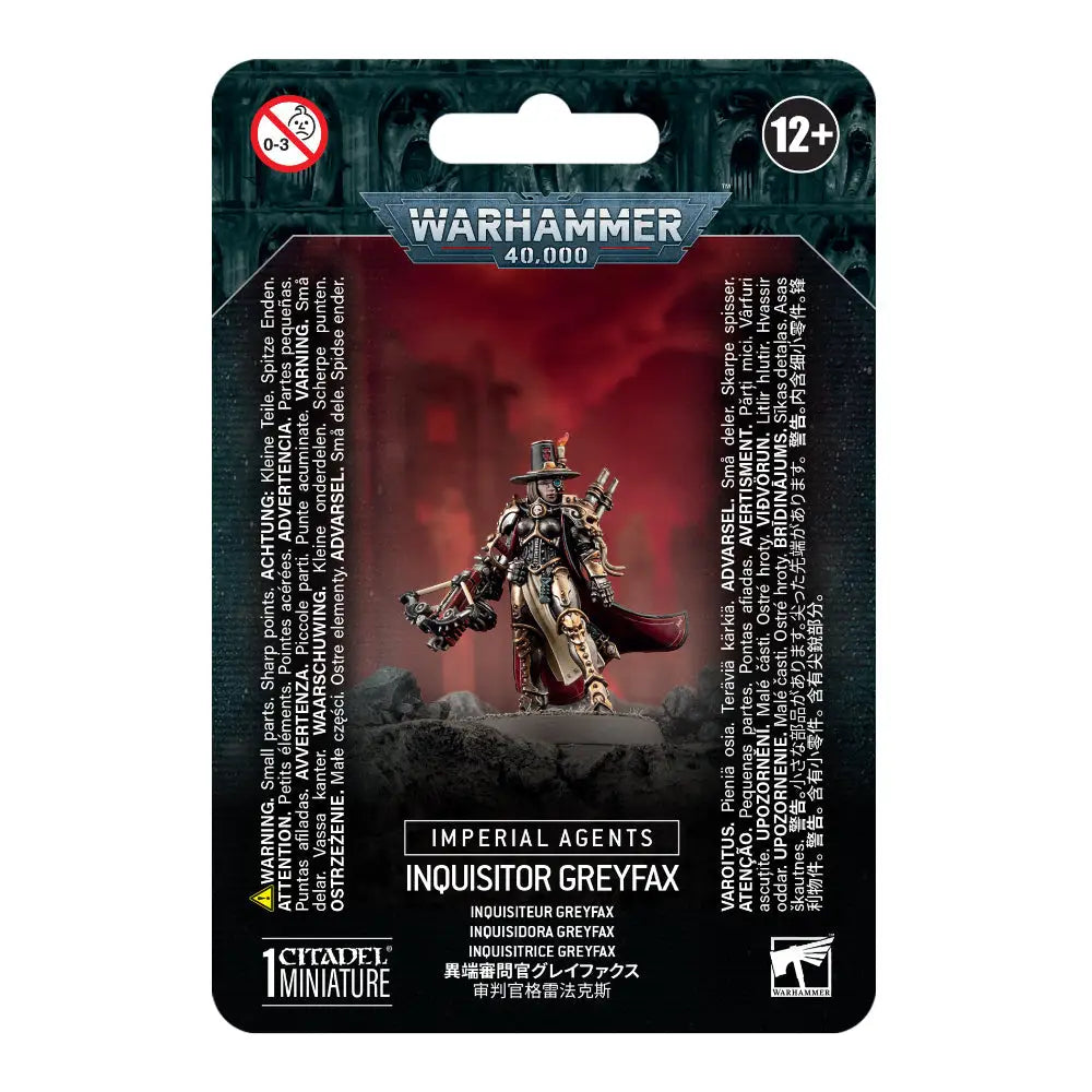Warhammer 40,000 Imperial Agents: Inquisitor Greyfax - Miniatures Games