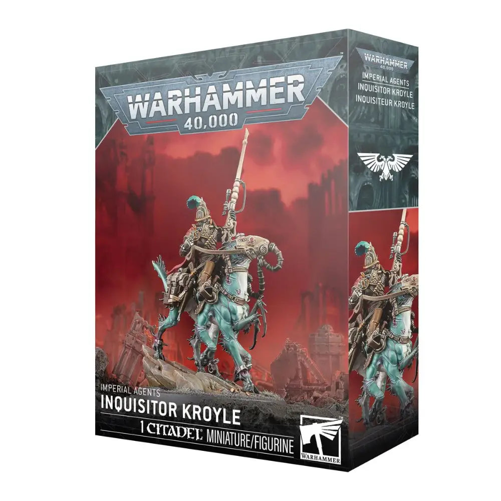 Warhammer 40,000 Imperial Agents Inquisitor Kroyle - Miniatures Games