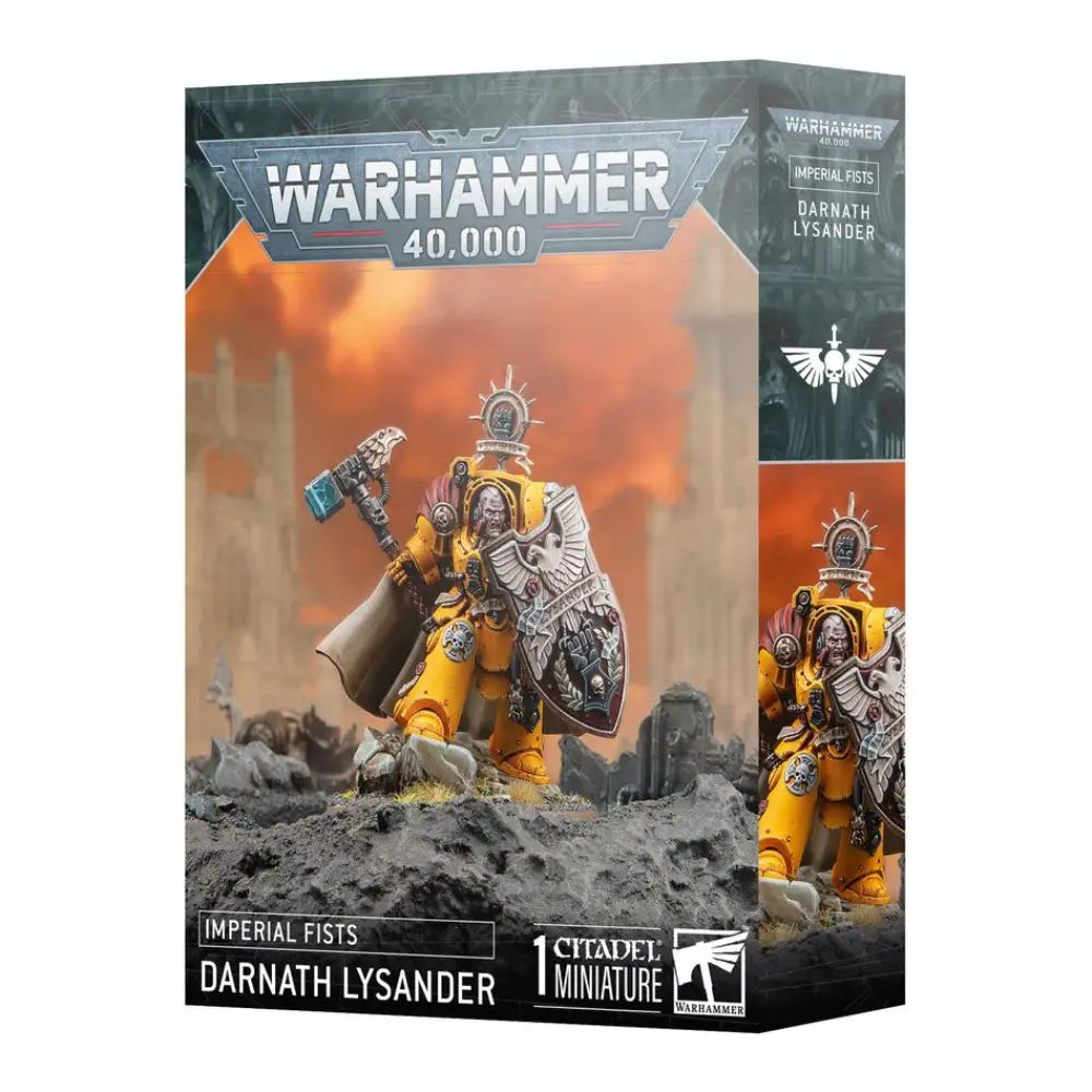 Warhammer 40,000 Imperial Fists: Darnath Lysander - Miniatures Games