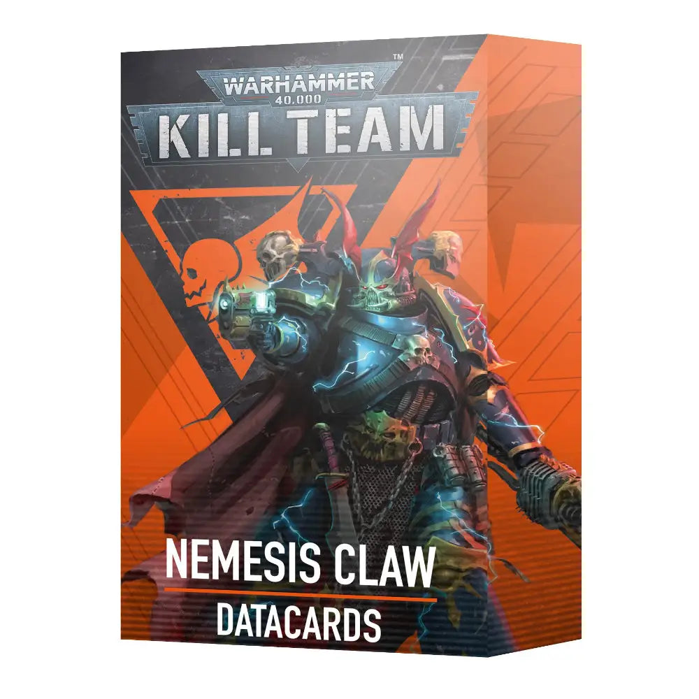 Warhammer 40,000 Kill Team Datacards: Nemesis Claw Games Workshop