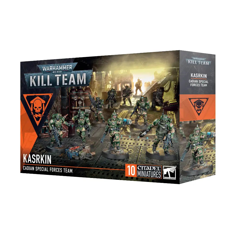 Warhammer 40,000 Kill Team: Kasrkin - Miniatures Games