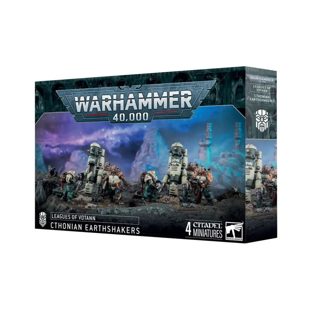 Warhammer 40,000 Leagues of Votann: Cthonian Earthshakers - Miniatures Games