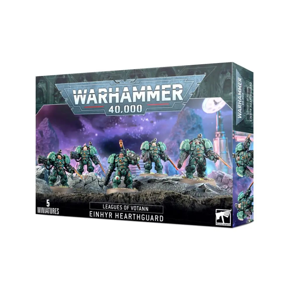 Warhammer 40,000 Leagues of Votann: Einhyr Hearthguard - Miniatures Games