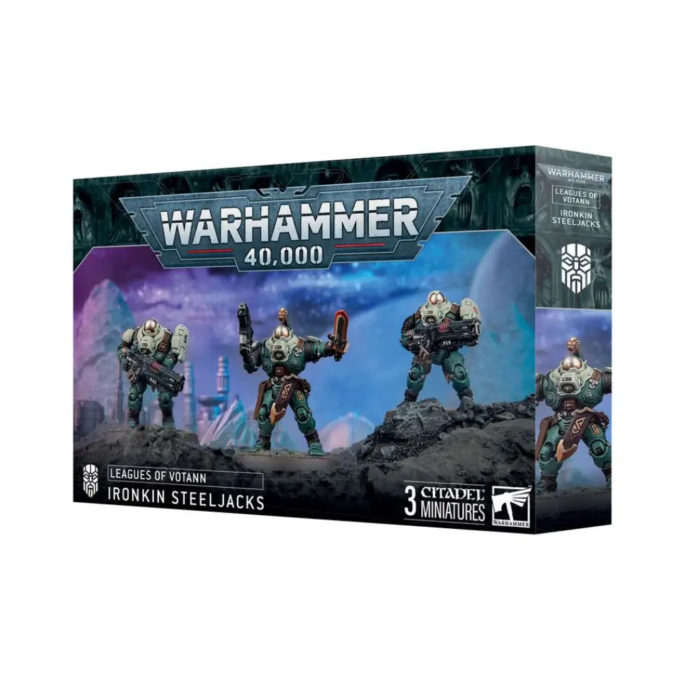 Warhammer 40,000 Leagues Of Votann: Ironkin Steeljacks - Miniatures Games
