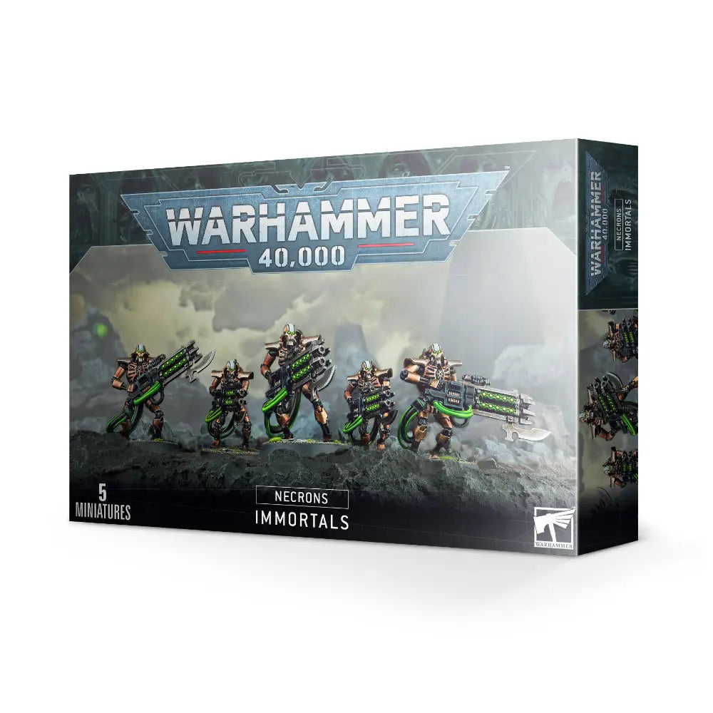 Warhammer 40,000 Necrons: Immortals / Deathmarks - Miniatures Games