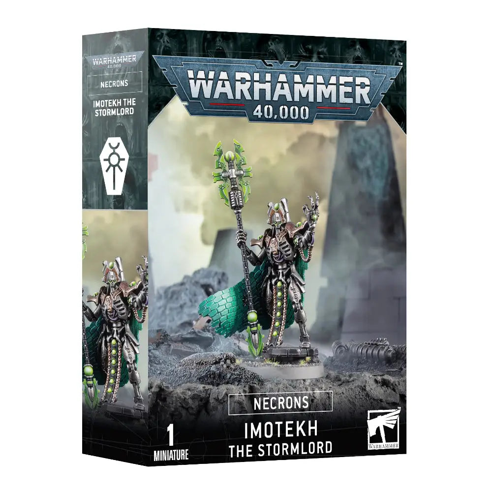 Warhammer 40,000 Necrons: Imotekh the Stormlord - Miniatures Games