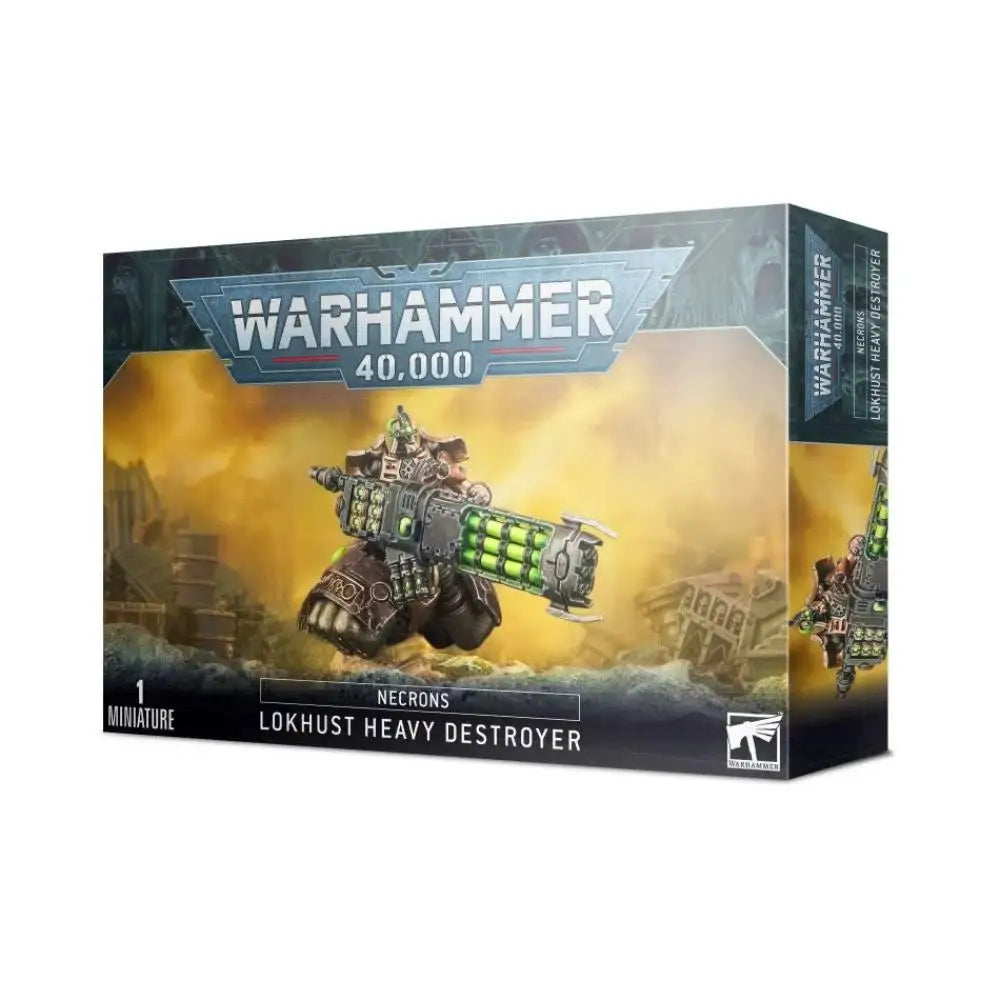 Warhammer 40,000 Necrons: Lokhust Heavy Destroyer - Miniatures Games