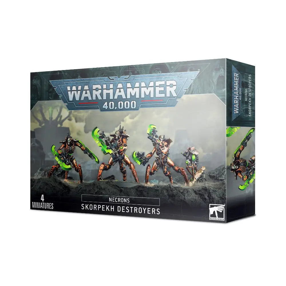 Warhammer 40,000 Necrons: Skorpekh Destroyers - Miniatures Games