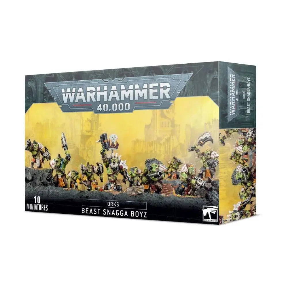 Warhammer 40,000 Orks: Beast Snagga Boyz - Miniatures Games