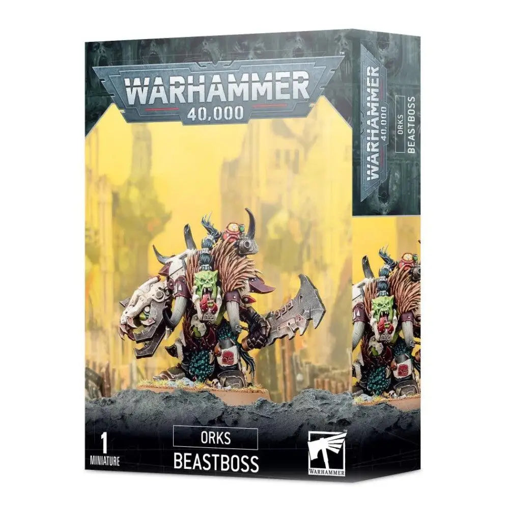 Warhammer 40,000 Orks Beastboss Warhammer 40k Games Workshop   