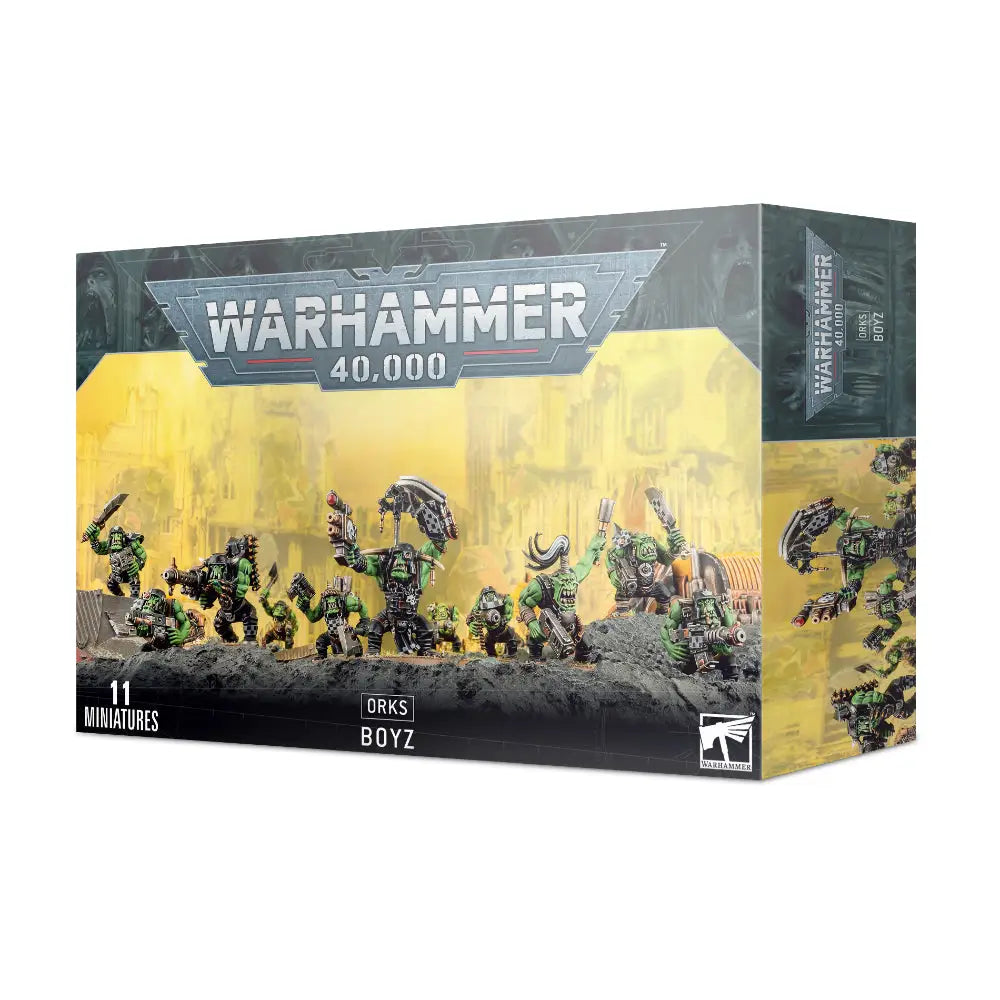Warhammer 40,000 Orks Boyz - Miniatures Games
