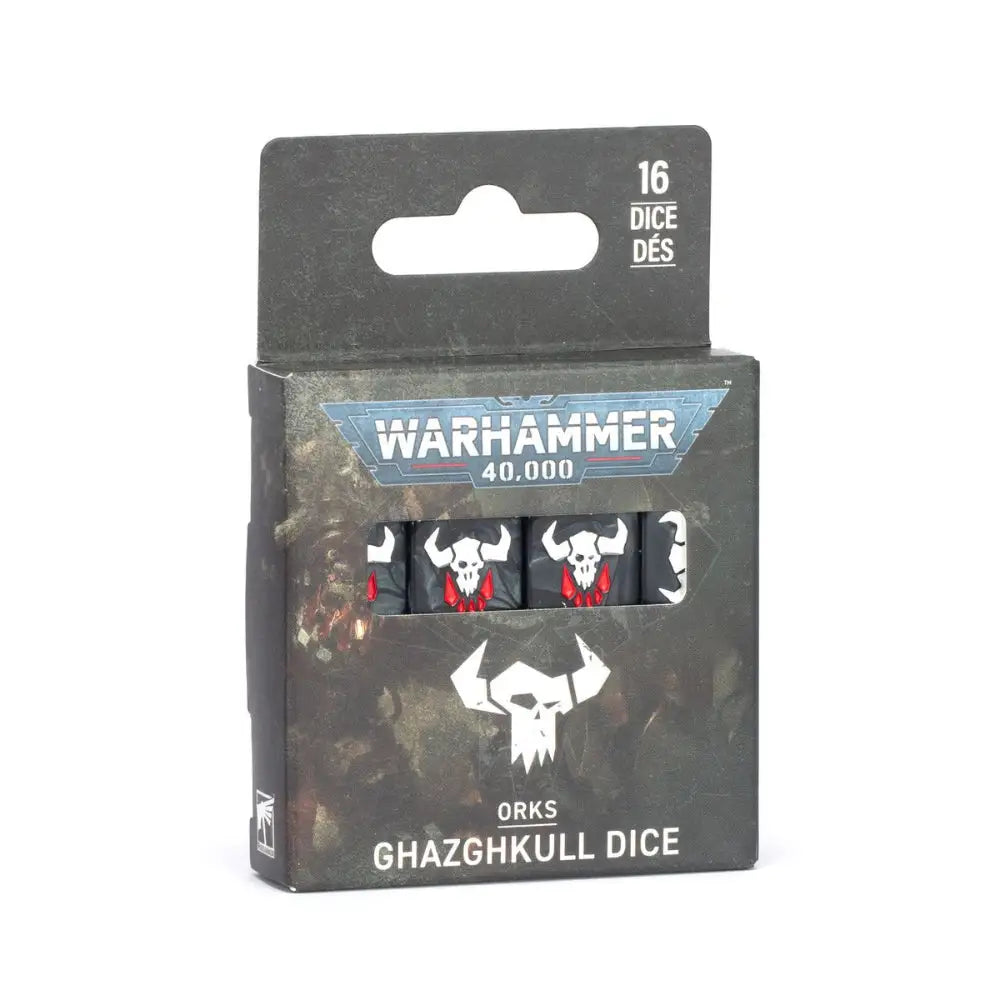 Warhammer 40,000 Orks Ghazghkull Dice (16d6) - Miniatures Games