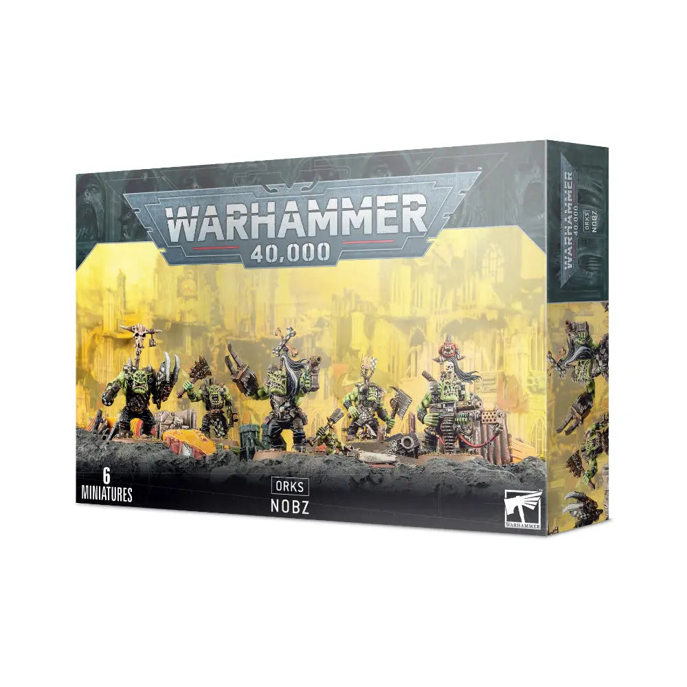Warhammer 40,000 Orks: Ork Nobz Games Workshop