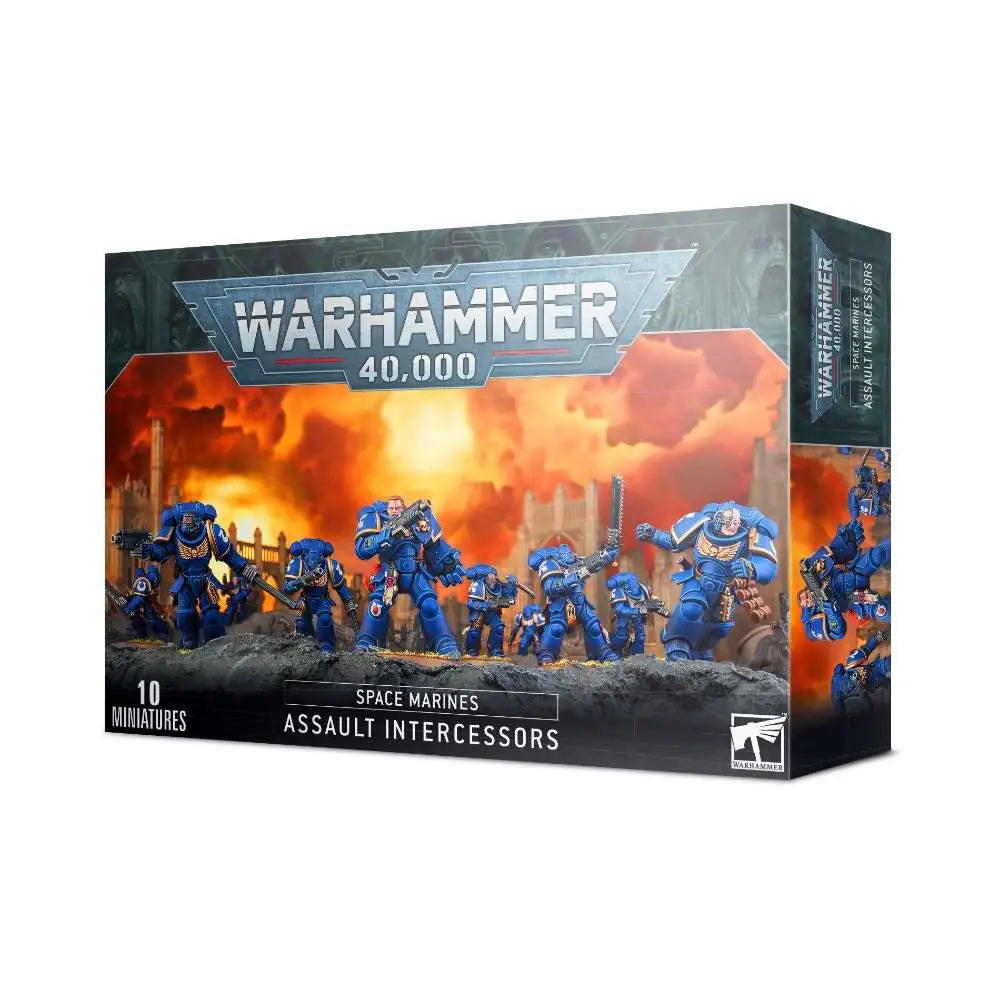 Warhammer 40,000 Space Marines: Assault Intercessors - Miniatures Games