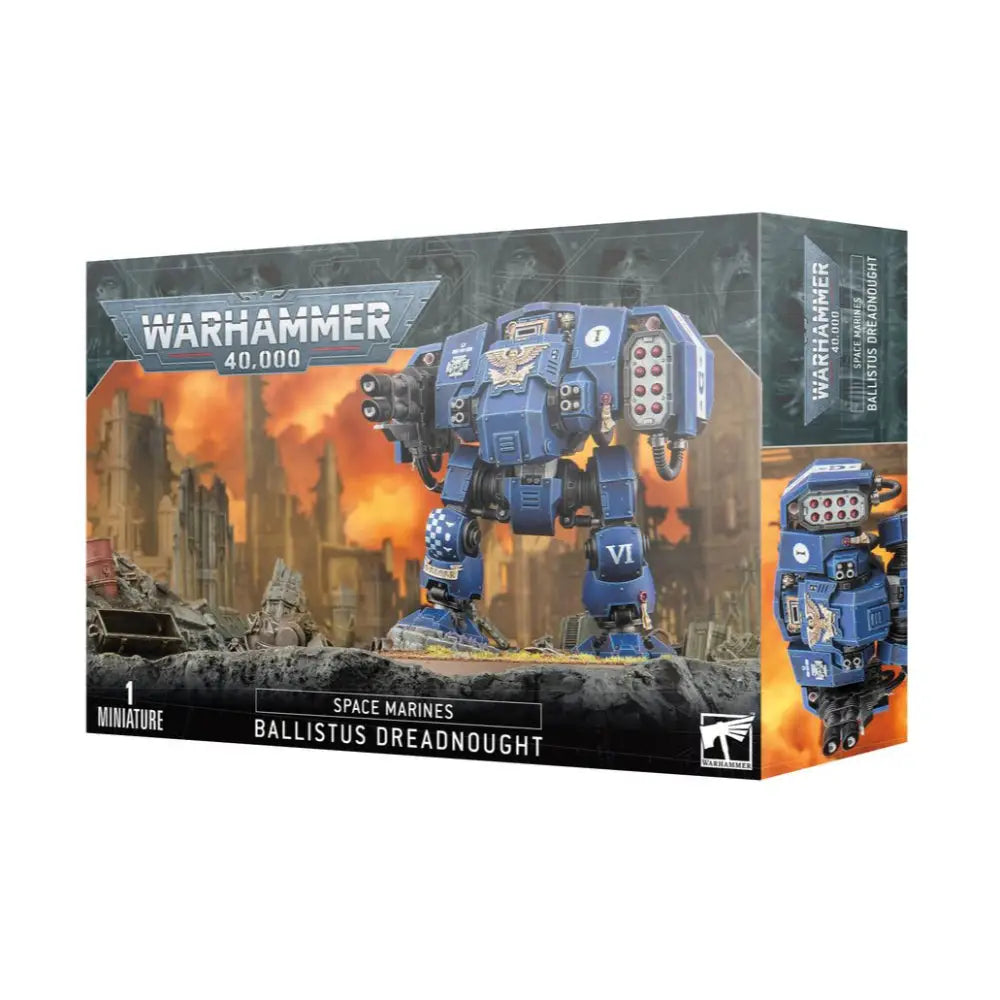 Warhammer 40,000 Space Marines: Ballistus Dreadnought - Miniatures Games