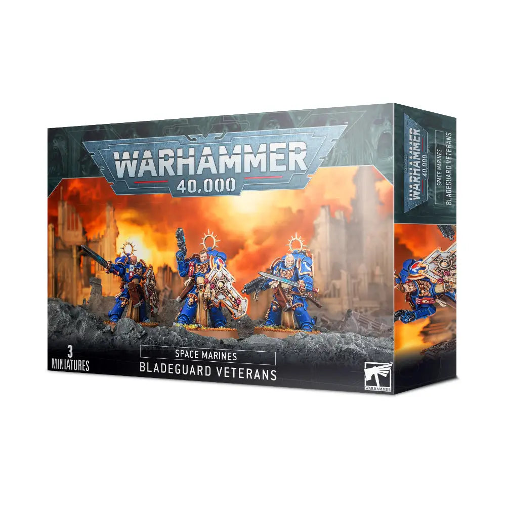 Warhammer 40,000 Space Marines: Bladeguard Veterans - Miniatures Games