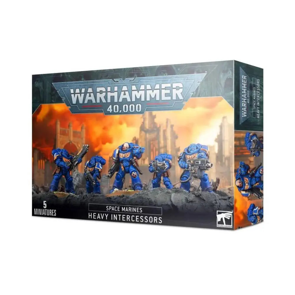 Warhammer 40,000 Space Marines: Heavy Intercessors - Miniatures Games