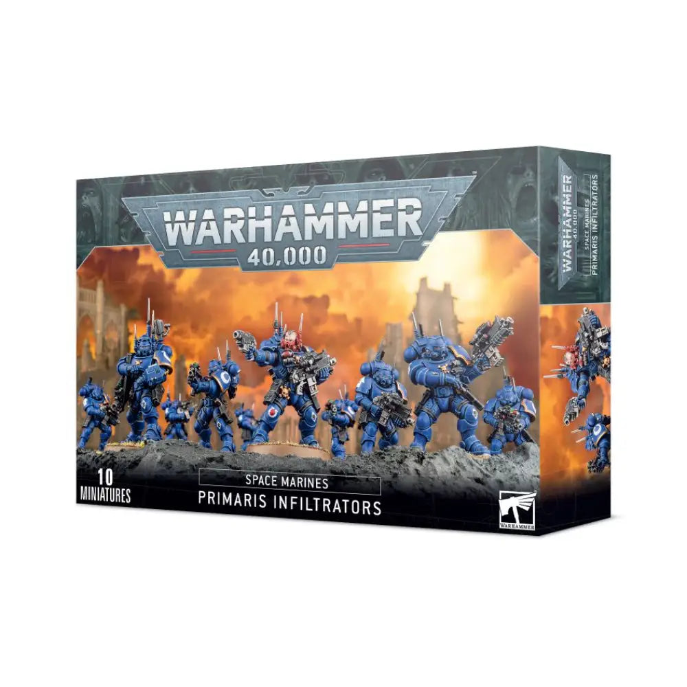 Warhammer 40,000 Space Marines: Primaris Infiltrators - Miniatures Games