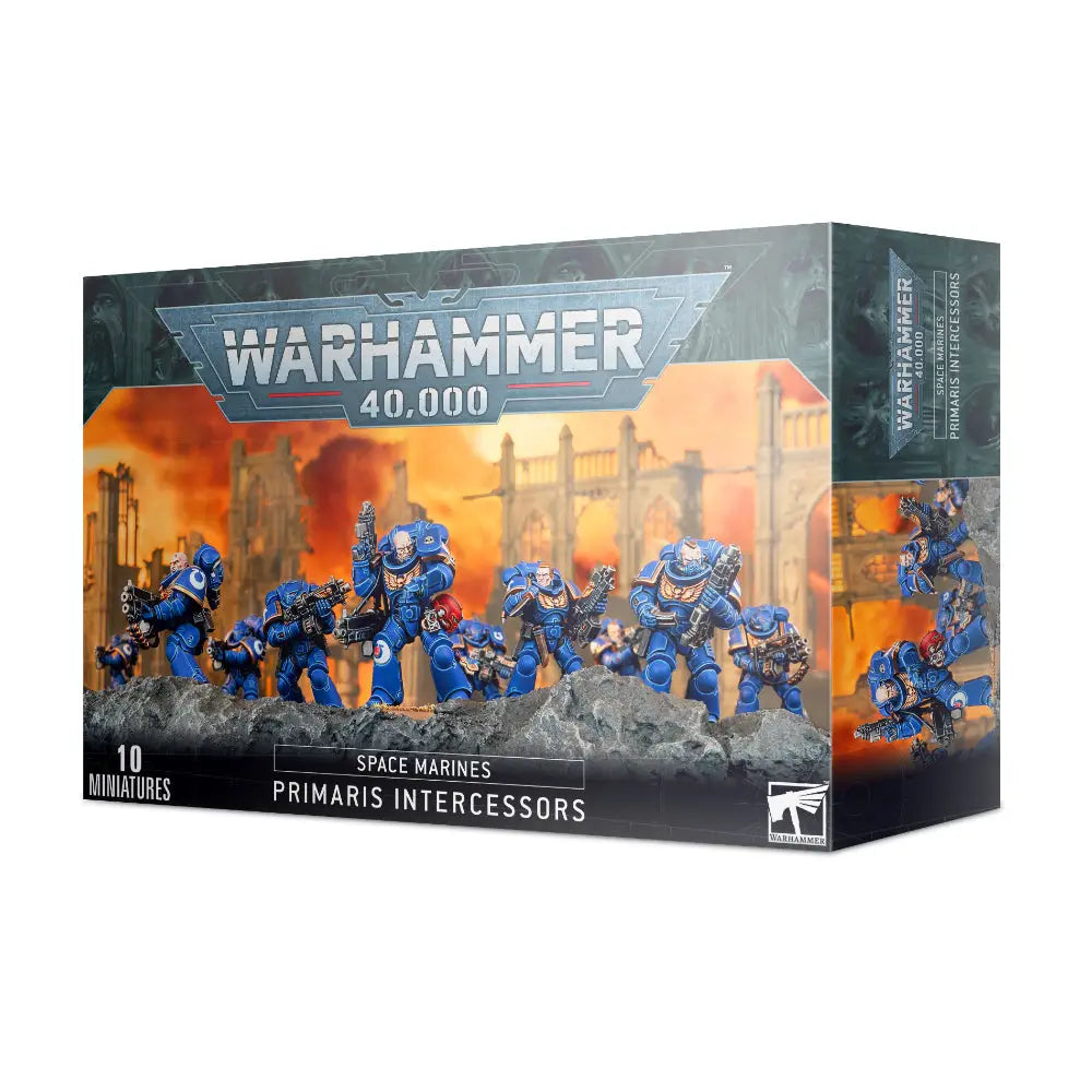 Warhammer 40,000 Space Marines: Primaris Intercessors - Miniatures Games