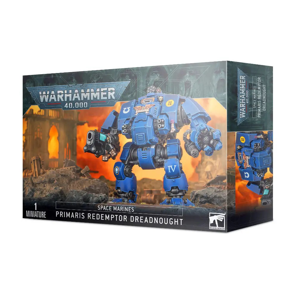 Warhammer 40,000 Space Marines: Primaris Redemptor Dreadnought - Miniatures Games