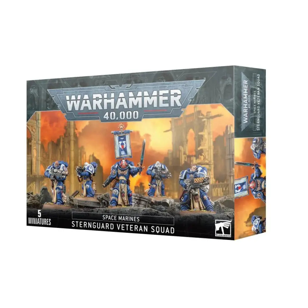 Warhammer 40,000 Space Marines: Sternguard Veteran Squad - Miniatures Games