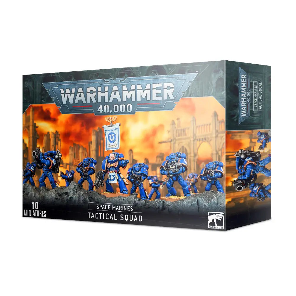 Warhammer 40,000 Space Marines: Tactical Squad - Miniatures Games