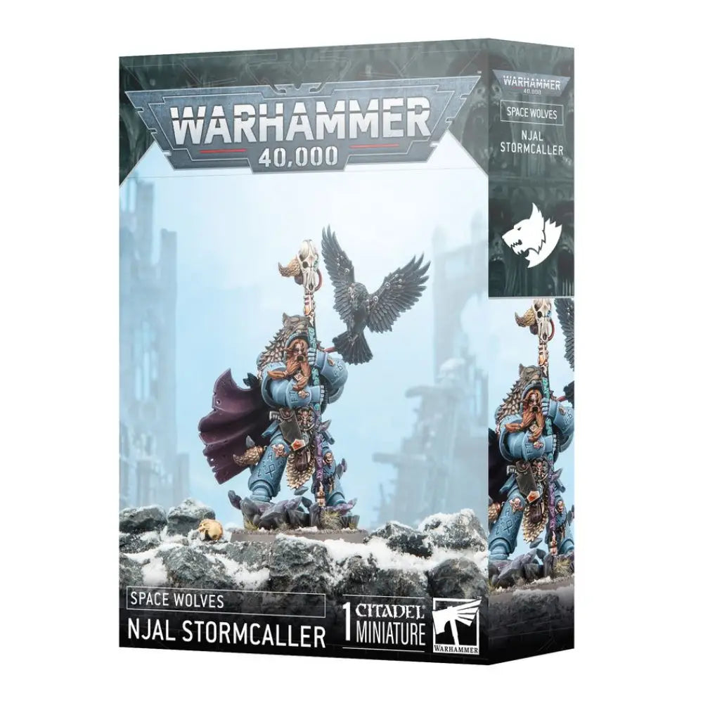 Warhammer 40,000 Space Wolves: Njal Stormcaller - Miniatures Games