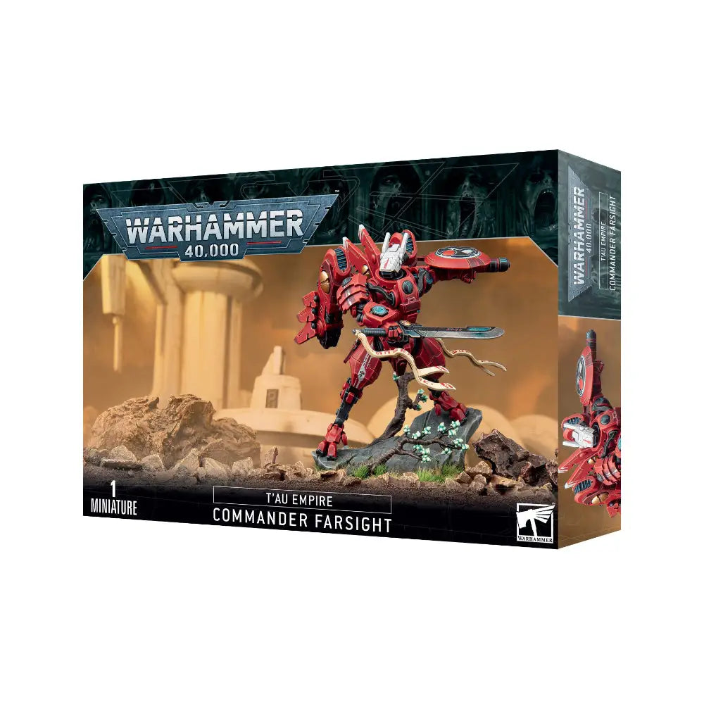 Warhammer 40,000 T’au Empire: Commander Farsight - Miniatures Games
