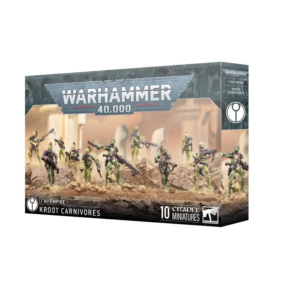 Warhammer 40,000 T’au Empire: Kroot Carnivores - Miniatures Games