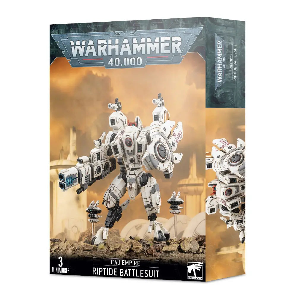 Warhammer 40,000 T’au Empire: XV104 Riptide Battlesuit - Miniatures Games