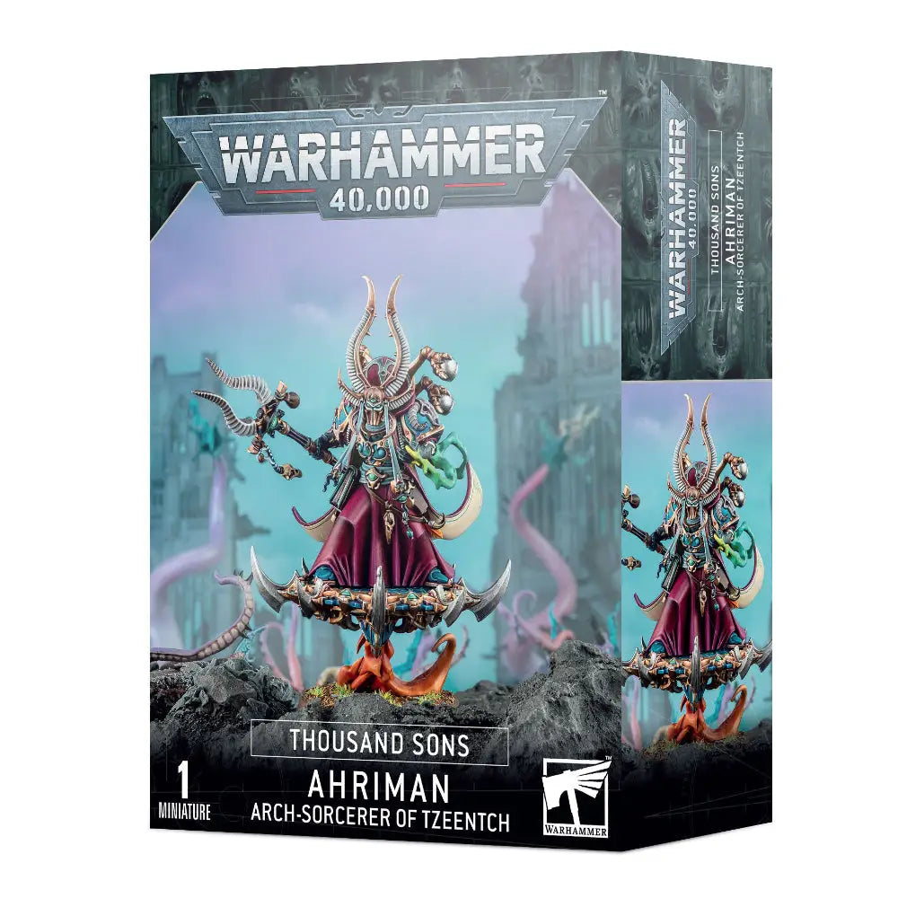 Warhammer 40,000 Thousand Sons: Ahriman Arch-Sorcerer of Tzeentch - Miniatures Games