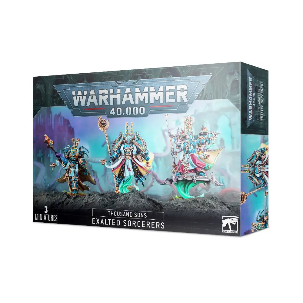 Warhammer 40,000 Thousand Sons: Exalted Sorcerers - Miniatures Games