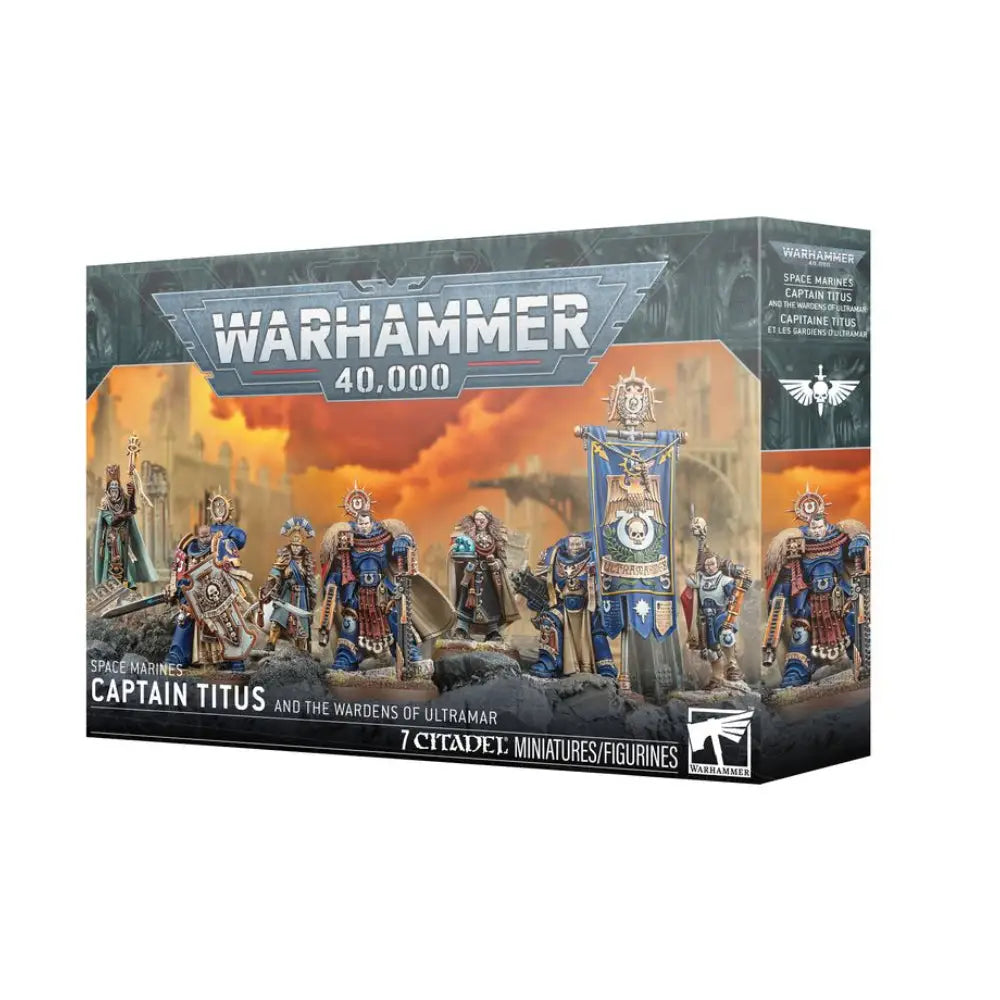 Warhammer 40,000 Ultramarines: Captain Titus and the Wardens of Ultramar - Miniatures Games